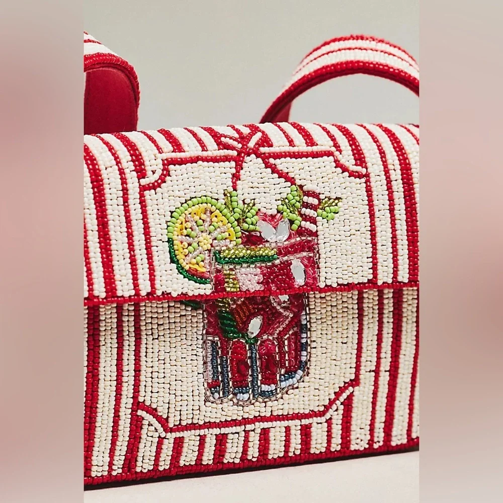 ANTHROPOLOGIE Fiona Hand Bag: Food and Drink Addition - Picture 3 of 8